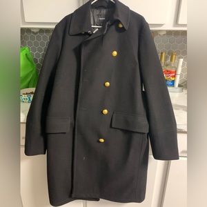 Long express pea coat